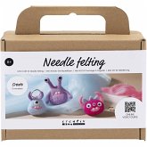 Creativ Company DIY Sets Filz & Fleece Mini Kreativ Set Nadelfilzen, Sortierte Farben, Monster, Kreativ Box Creativ Company DIY Sets Filz & Fleece Mini Kreativ Set Nadelfilzen, Sortierte Farben, Monster, Kreativ Box