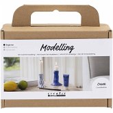 Creativ Company DIY Sets Modellieren Mini Kreativ Set Modellieren, Ultramarinblau, Kerzenhalter, Kreativ Box Creativ Company DIY Sets Modellieren Mini Kreativ Set Modellieren, Ultramarinblau, Kerzenhalter, Kreativ Box