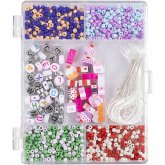 Creativ Company DIY Sets Beads Kreativ Mix Schmuck, Pastellfarben, Süßigkeitenmischung, Kreativ Box Creativ Company DIY Sets Beads Kreativ Mix Schmuck, Pastellfarben, Süßigkeitenmischung, Kreativ Box