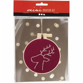 Creativ Company DIY Sets Sticken & Nadelstanzen Mini Kreativ Set Sticken, Rentier, Kreativ Box Creativ Company DIY Sets Sticken & Nadelstanzen Mini Kreativ Set Sticken, Rentier, Kreativ Box