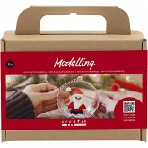 Creativ Company DIY Sets Modellieren Mini Kreativ Set Modellieren, Rot/Weiß, Weihnachtsmann, Kreativ Box Creativ Company DIY Sets Modellieren Mini Kreativ Set Modellieren, Rot/Weiß, Weihnachtsmann, Kreativ Box