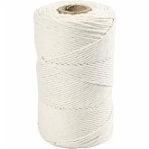 Creativ Company Macramé-Kordel Macramé-Kordel, Naturweiß, L 198 m, D 2 mm, 330 g/ 1 Rolle Creativ Company Macramé-Kordel Macramé-Kordel, Naturweiß, L 198 m, D 2 mm, 330 g/ 1 Rolle