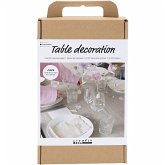 Creativ Company DIY Sets Basisversion Kreativ Set Tischdeko , Pastellfarben, Kreativ Box Creativ Company DIY Sets Basisversion Kreativ Set Tischdeko , Pastellfarben, Kreativ Box