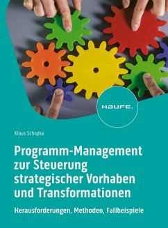 Cover Programm-Management zur Steuerung strategischer Vorhaben und Transformationen (eBook, PDF)
