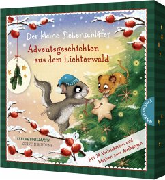 Der kleine Siebenschläfer: Adventsgeschichten aus dem Lichterwald (Mängelexemplar) - Bohlmann, Sabine