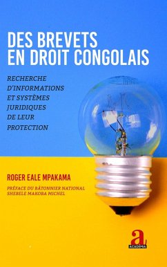 Cover Des brevets en droit congolais (eBook, PDF)