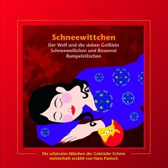 Cover Schneewittchen / Der Wolf und die sieben Geißlein / Schneeweißchen und Rosenrot / Rumpelstilzchen (MP3-Download)