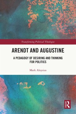 Cover Arendt and Augustine (eBook, PDF)