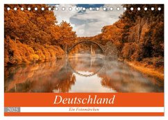 Deutschland - Ein Fotomärchen (Tischkalender 2025 DIN A5 quer), CALVENDO Monatskalender