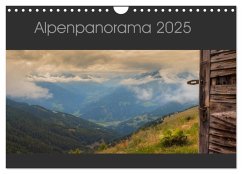 Alpenpanorama 2025 (Wandkalender 2025 DIN A4 quer), CALVENDO Monatskalender - Calvendo;Sielaff, Marcus