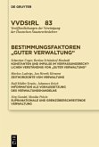 Bestimmungsfaktoren 'guter Verwaltung' (eBook, PDF)