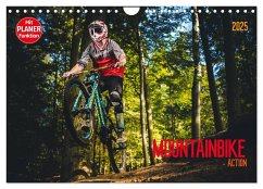 Mountainbike Action (Wandkalender 2025 DIN A4 quer), CALVENDO Monatskalender - Calvendo;Meutzner, Dirk