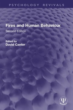 Fires and Human Behaviour (eBook, PDF)