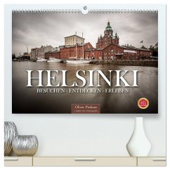 Helsinki / Besuchen - Entdecken - Erleben (hochwertiger Premium Wandkalender 2025 DIN A2 quer), Kunstdruck in Hochglanz - Calvendo;Pinkoss, Oliver