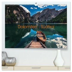 Dolomiten - Südtirol (hochwertiger Premium Wandkalender 2025 DIN A2 quer), Kunstdruck in Hochglanz - Calvendo;Claude Castor I 030mm-photography, Jean