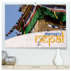 Namaste Nepal (hochwertiger Premium Wandkalender 2025 DIN A2 quer), Kunstdruck in Hochglanz