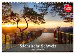 Sächsische Schweiz ¿ Impressionen (Wandkalender 2025 DIN A3 quer), CALVENDO Monatskalender