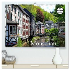 Eine Perle in der Eifel - Monschau (hochwertiger Premium Wandkalender 2025 DIN A2 quer), Kunstdruck in Hochglanz