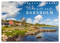 Sehnsucht nach Bornholm (Tischkalender 2025 DIN A5 quer), CALVENDO Monatskalender - Calvendo;Müringer, Christian