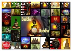 Buddha (Tischkalender 2025 DIN A5 quer), CALVENDO Monatskalender