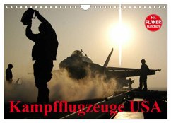 Kampfflugzeuge USA (Wandkalender 2025 DIN A4 quer), CALVENDO Monatskalender