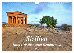 Sizilien - Insel zwischen zwei Kontinenten (Wandkalender 2025 DIN A4 quer), CALVENDO Monatskalender - Calvendo;Heußlein, Jutta