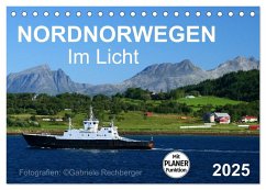 Nordnorwegen im Licht (Tischkalender 2025 DIN A5 quer), CALVENDO Monatskalender