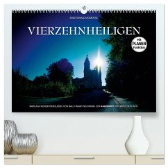 Vierzehnheiligen (hochwertiger Premium Wandkalender 2025 DIN A2 quer), Kunstdruck in Hochglanz