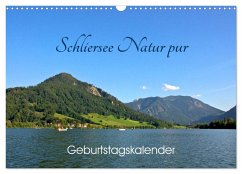 Schliersee Natur pur (Wandkalender 2025 DIN A3 quer), CALVENDO Monatskalender