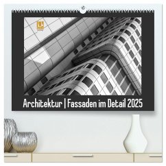 Architektur - Fassaden im Detail 2025 (hochwertiger Premium Wandkalender 2025 DIN A2 quer), Kunstdruck in Hochglanz - Calvendo;Tessarolo, Franco