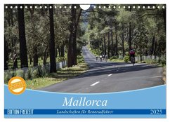 Mallorca: Die schönsten Landschaften für Rennradfahrer (Wandkalender 2025 DIN A4 quer), CALVENDO Monatskalender