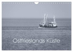Ostfrieslands Küste 2025 (Wandkalender 2025 DIN A4 quer), CALVENDO Monatskalender