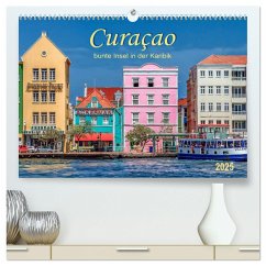 Curaçao - bunte Insel in der Karibik (hochwertiger Premium Wandkalender 2025 DIN A2 quer), Kunstdruck in Hochglanz - Calvendo;Roder, Peter