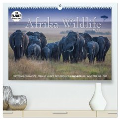 Emotionale Momente: Afrika Wildlife. Part 3. (hochwertiger Premium Wandkalender 2025 DIN A2 quer), Kunstdruck in Hochglanz