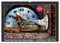 PHANTASTISCHER REALISMUS - SURREALE WELTEN (Wandkalender 2025 DIN A2 quer), CALVENDO Monatskalender