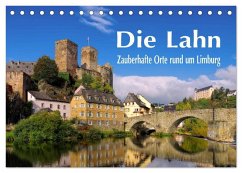 Die Lahn - Zauberhafte Orte rund um Limburg (Tischkalender 2025 DIN A5 quer), CALVENDO Monatskalender