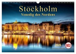 Stockholm - Venedig des Nordens (Wandkalender 2025 DIN A3 quer), CALVENDO Monatskalender - Calvendo;Roder, Peter