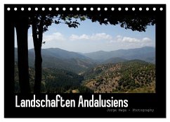 Landschaften Andalusiens (Tischkalender 2025 DIN A5 quer), CALVENDO Monatskalender