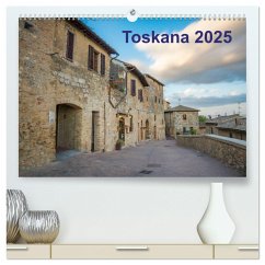 Toskana - 2025 (hochwertiger Premium Wandkalender 2025 DIN A2 quer), Kunstdruck in Hochglanz
