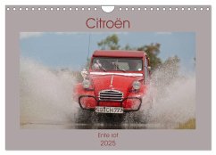 Citroën 2CV - Ente rot (Wandkalender 2025 DIN A4 quer), CALVENDO Monatskalender - Calvendo;Bölts, Meike
