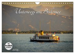 Unterwegs am Bodensee (Wandkalender 2025 DIN A4 quer), CALVENDO Monatskalender