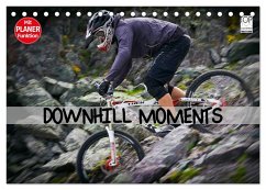 Downhill Moments (Tischkalender 2025 DIN A5 quer), CALVENDO Monatskalender