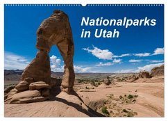 Nationalparks in Utah (Wandkalender 2025 DIN A2 quer), CALVENDO Monatskalender