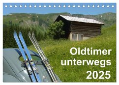 Oldtimer unterwegs - Mobile Raritäten auf Tour (Tischkalender 2025 DIN A5 quer), CALVENDO Monatskalender