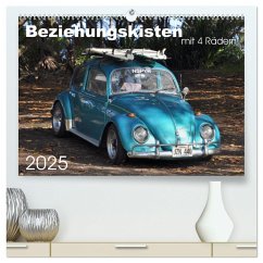 Beziehungskisten mit 4 Rädern (hochwertiger Premium Wandkalender 2025 DIN A2 quer), Kunstdruck in Hochglanz