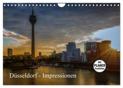 Düsseldorf - Impressionen (Wandkalender 2025 DIN A4 quer), CALVENDO Monatskalender