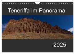 Teneriffa im Panorama (Wandkalender 2025 DIN A4 quer), CALVENDO Monatskalender