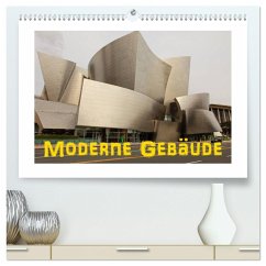 Moderne Gebäude (hochwertiger Premium Wandkalender 2025 DIN A2 quer), Kunstdruck in Hochglanz