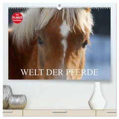 Welt der Pferde (hochwertiger Premium Wandkalender 2025 DIN A2 quer), Kunstdruck in Hochglanz - Calvendo;Starick, Sigrid