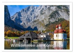 Willkommen am Königssee (Wandkalender 2025 DIN A2 quer), CALVENDO Monatskalender